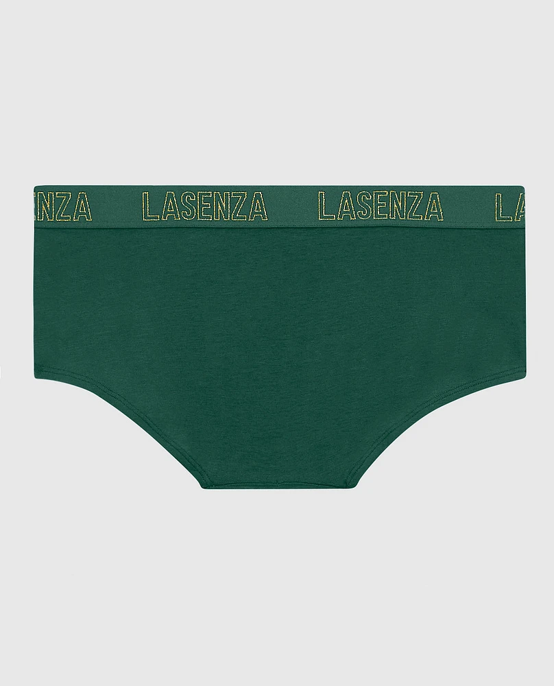 Culotte garçonne avec bande à logo