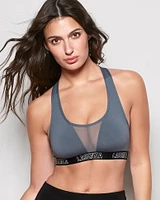Soutien-gorge Sport à logo pour entraînement de faible impact ciel orageux