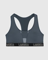 Soutien-gorge Sport à logo pour entraînement de faible impact ciel orageux