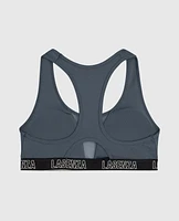 Soutien-gorge Sport à logo pour entraînement de faible impact ciel orageux