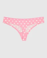 Thong Panty with Bow in LS Dot