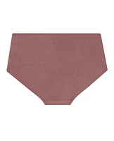 Boyshort Panty with Bow in Dusty Cedar