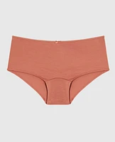 Boyshort Panty with Bow Rosy Blush