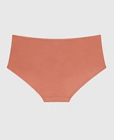 Boyshort Panty with Bow Rosy Blush