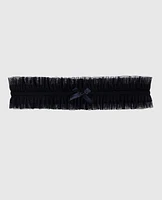 Ruffle Thigh Garter in