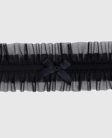 Ruffle Thigh Garter in