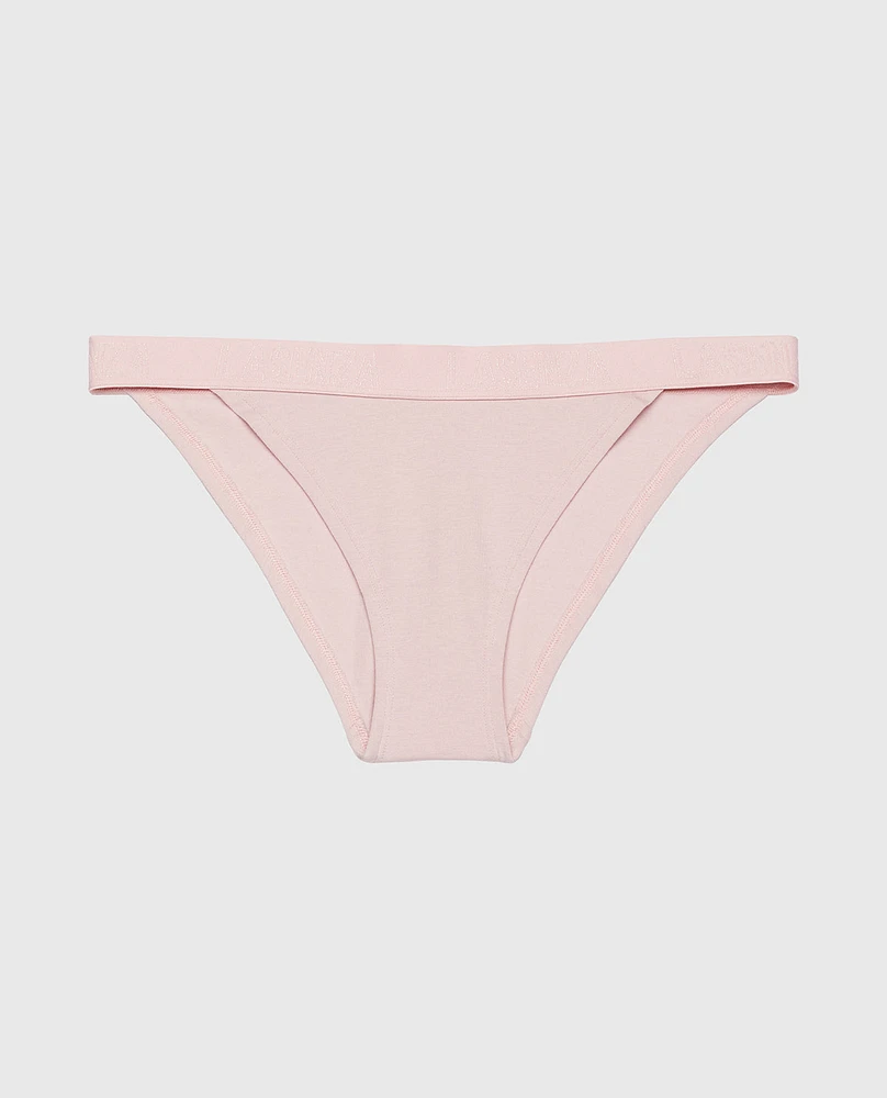 Cheeky Panty with Logo Band Iced Lilac