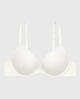 Lace Push Up Bra Ivory