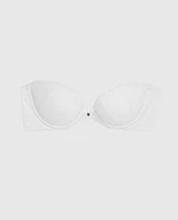 Strapless Push Up Bra Ivory