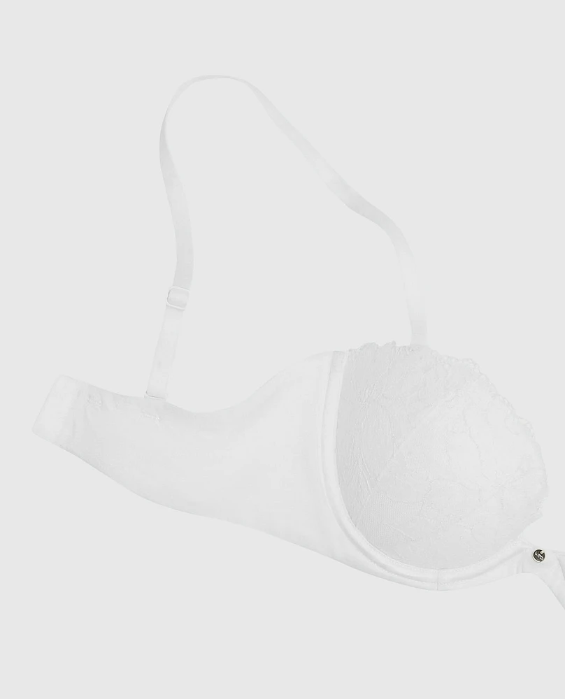 Strapless Push Up Bra Ivory
