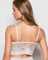 Long Line Bralette Ivory