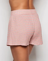 Textured Sleep Short Elemental Stripe