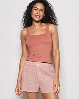 Textured Sleep Short Elemental Stripe