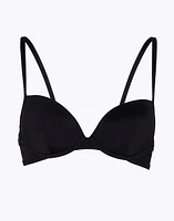 Padded Bikini Top Tuxedo Black