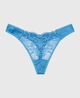 High Leg Lace Thong Panty Pacific Coast