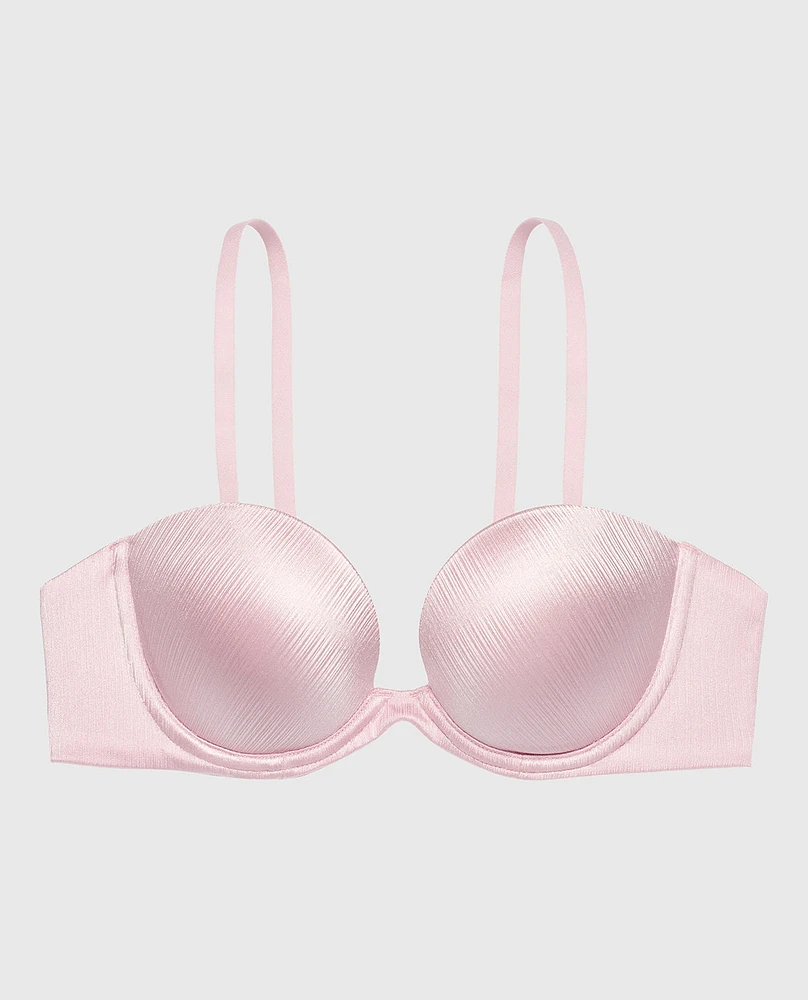 Strapless Push Up Bra Iced Lilac