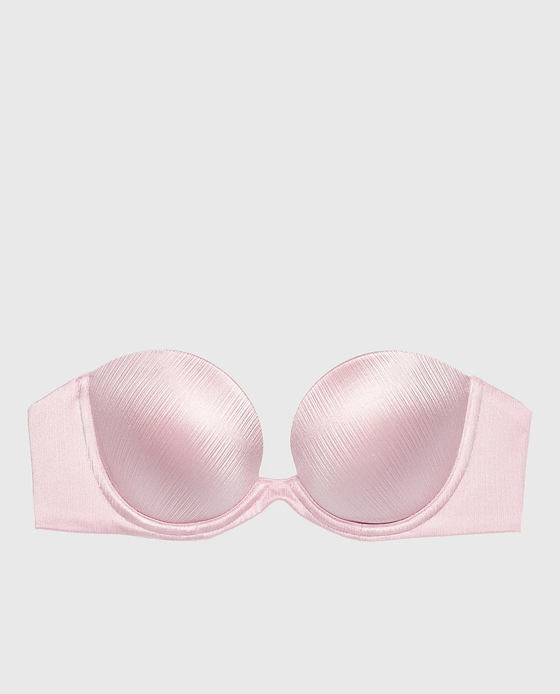 Strapless Push Up Bra Iced Lilac