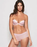 Strapless Push Up Bra Iced Lilac