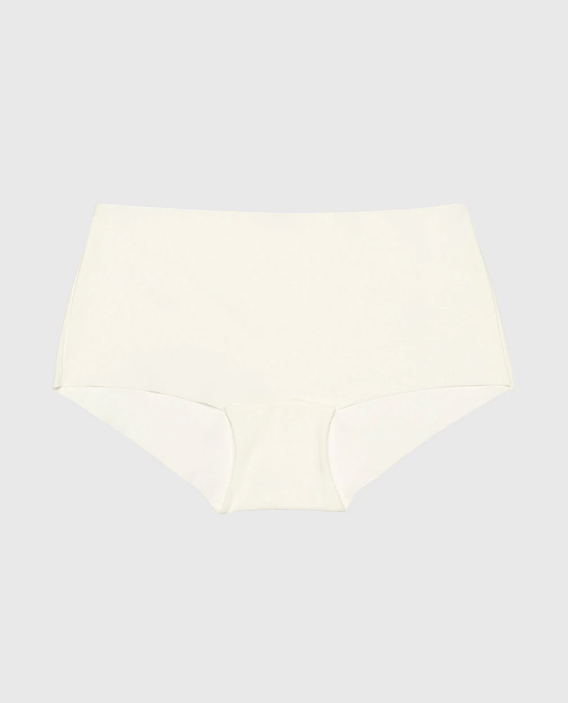 No Show Boyshort Panty Ivory