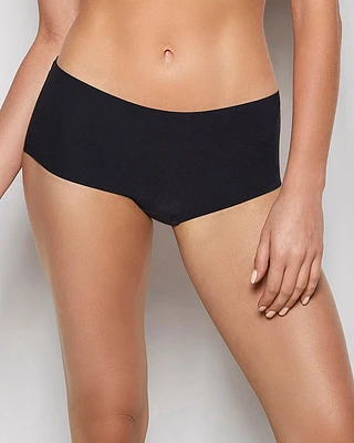 No Show Boyshort Panty Tuxedo Black