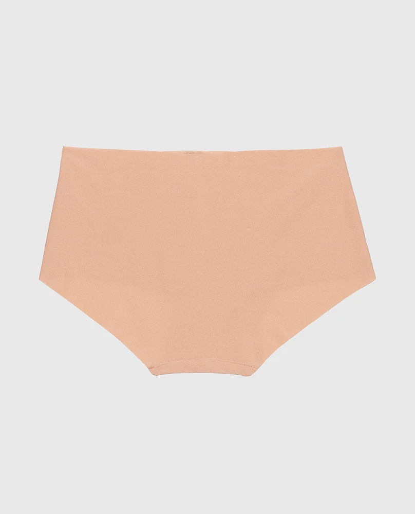 No Show Boyshort Panty Evening Blush