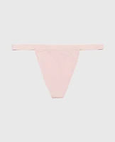 G-String Panty with Vanishing Trim Iced Lilac