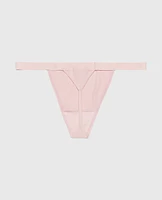 G-String Panty with Vanishing Trim Iced Lilac