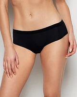 Hipster Panty with Vanishing Trim Tuxedo Black