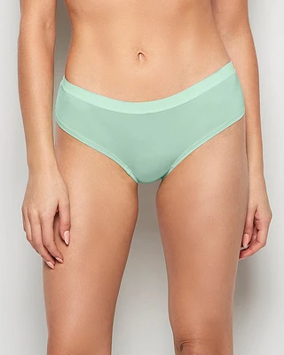 Hipster Panty with Vanishing Trim Mist Green