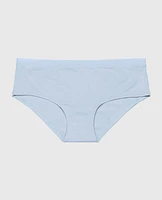 Hipster Panty with Vanishing Trim Subdued Blue