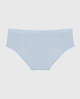 Hipster Panty with Vanishing Trim Subdued Blue