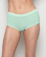 Boyshort Panty with Vanishing Trim Mist Green