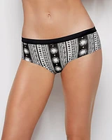 Hipster Panty with Vanishing Trim Boho Stripe