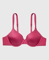 Soutien-gorge couvrant légèrement doublé rouge électrique