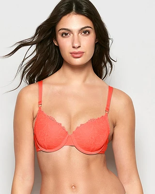 Lightly Lined Full Coverage Lace Bra Flare