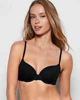 Lightly Lined Demi Bra Tuxedo Black