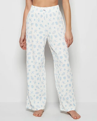 Textured Pajama Pants She Sells Sea Shells