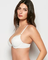 Up 2 Cup Lace Push Bra Ivory