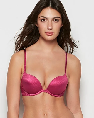 Push Up Plunge Bra Electric Rouge