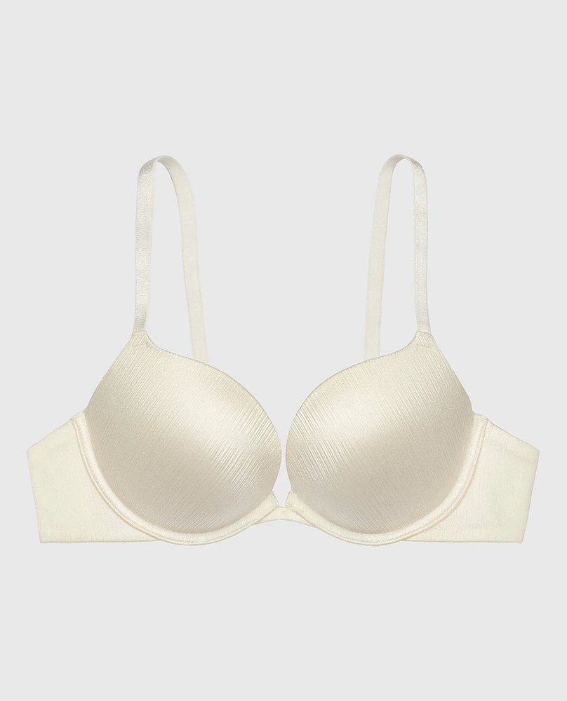 Push Up Plunge Bra Ivory