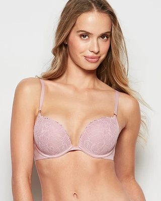 Lace Push Up Bra Iced Lilac