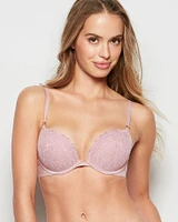 Lace Push Up Bra Iced Lilac