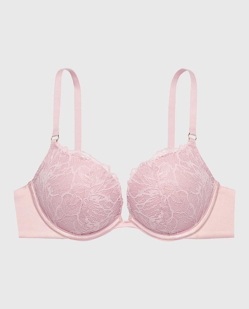 Lace Push Up Bra Iced Lilac