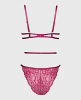 Barely There Unlined Bodysuit Electric Rouge