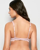 Unlined Lace Bra Iced Lilac