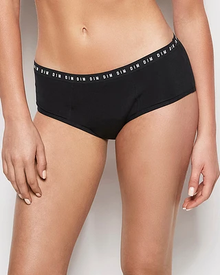 Boyshort Period Panties Tuxedo Black