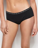 Boyshort Period Panties Tuxedo Black