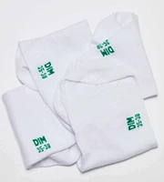 Pack of 2 Cotton Ankle Socks White