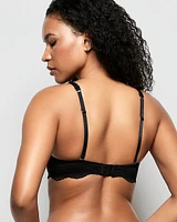 Lightly Lined Full Coverage Bra Black