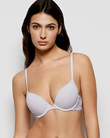 Push Up Bra with Lace Wing Lavender Cake